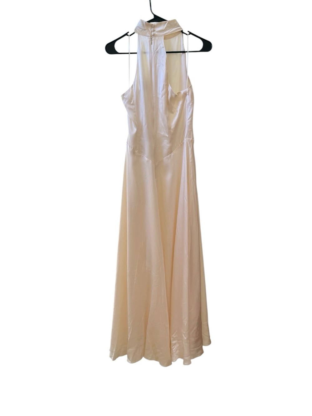 🆕 REFORMATION Katelyn Silk Maxi Dress in Fior Di Latte Sz 2 - Picture 5 of 9
